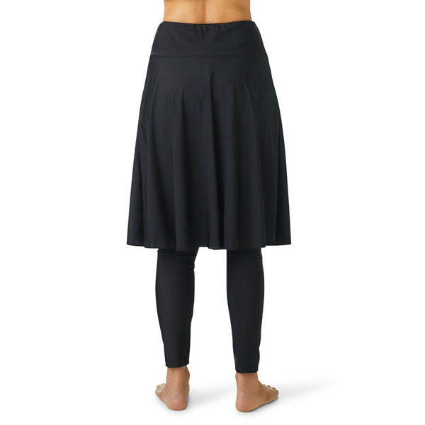 Modest swim cheap skirts with leggings